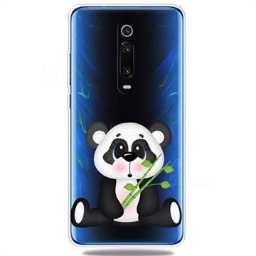 Bamboo Panda Clear Varnish Soft Phone Back Cover for Xiaomi Redmi K20 / K20 Pro