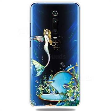 Mermaid Clear Varnish Soft Phone Back Cover for Xiaomi Redmi K20 / K20 Pro