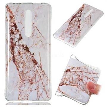 White Crushed Soft TPU Marble Pattern Phone Case for Xiaomi Redmi K20 / K20 Pro