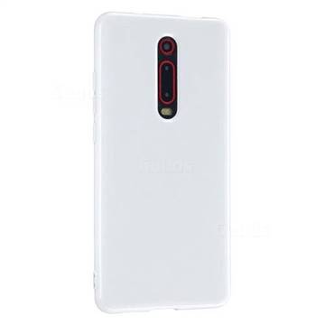 2mm Candy Soft Silicone Phone Case Cover for Xiaomi Redmi K20 / K20 Pro - White