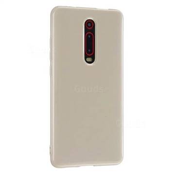 2mm Candy Soft Silicone Phone Case Cover for Xiaomi Redmi K20 / K20 Pro - Khaki