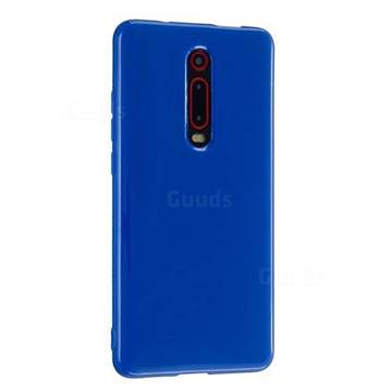 2mm Candy Soft Silicone Phone Case Cover for Xiaomi Redmi K20 / K20 Pro - Navy Blue