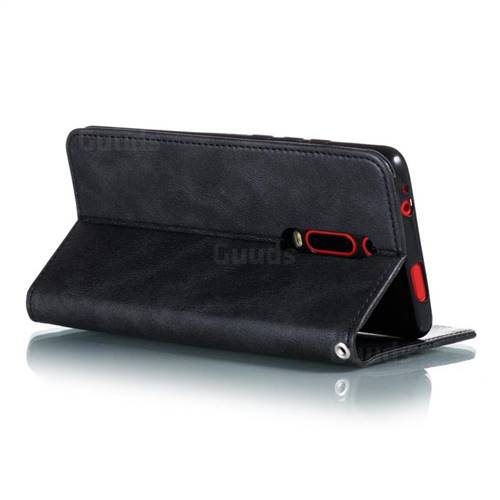 Retro S Streak Magnetic Leather Wallet Phone Case for Xiaomi Redmi K20 ...