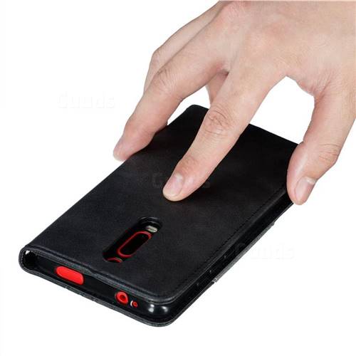 Retro S Streak Magnetic Leather Wallet Phone Case for Xiaomi Redmi K20 ...