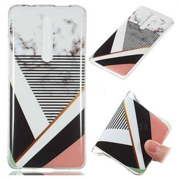 Pinstripe Soft TPU Marble Pattern Phone Case for Xiaomi Redmi K20 Pro