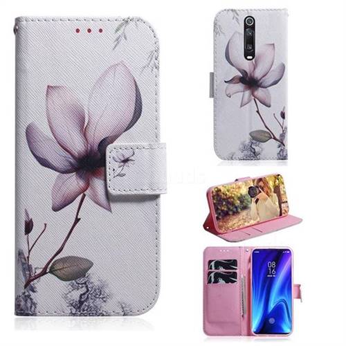 Magnolia Flower PU Leather Wallet Case for Xiaomi Redmi K20 Pro