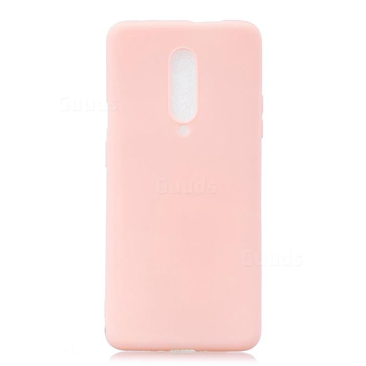 Candy Soft Silicone Protective Phone Case for Xiaomi Redmi K30 - Light Pink