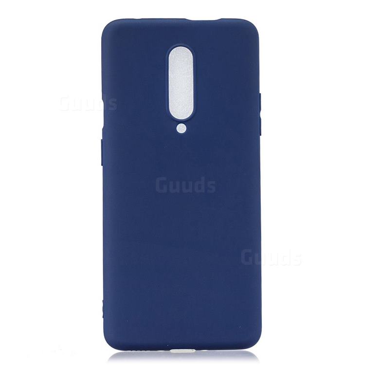 Candy Soft Silicone Protective Phone Case for Xiaomi Redmi K30 - Dark Blue