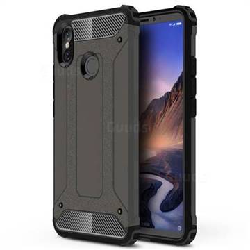 King Kong Armor Premium Shockproof Dual Layer Rugged Hard Cover for Xiaomi Mi Max 3 - Bronze