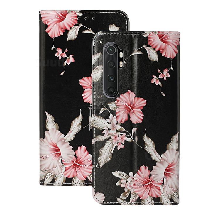 Azalea Flower PU Leather Wallet Case for Xiaomi Mi Note 10 Lite