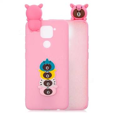 Expression Bear Soft 3D Climbing Doll Soft Case for Xiaomi Redmi
