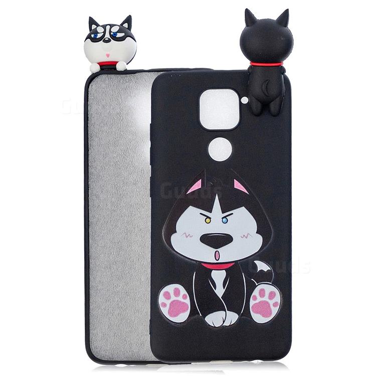 Staying Husky Soft 3D Climbing Doll Soft Case for Xiaomi Redmi Note 9