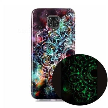 Datura Flowers Noctilucent Soft TPU Back Cover for Xiaomi Redmi Note 9s / Note9 Pro / Note 9 Pro Max