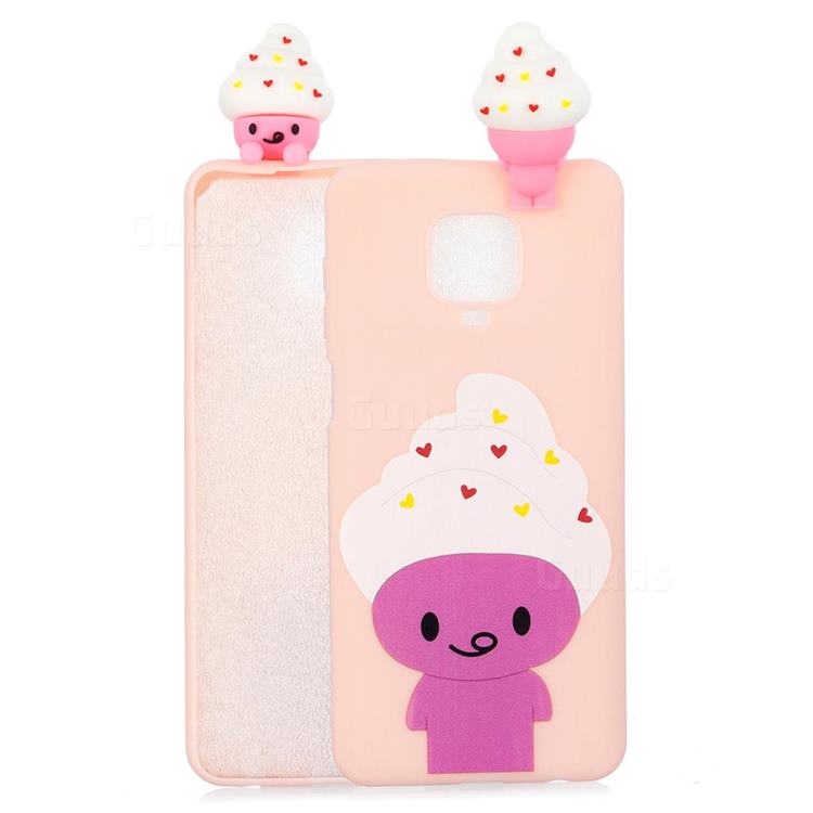 Ice Cream Man Soft 3D Climbing Doll Soft Case for Xiaomi Redmi Note 9s / Note9 Pro / Note 9 Pro Max