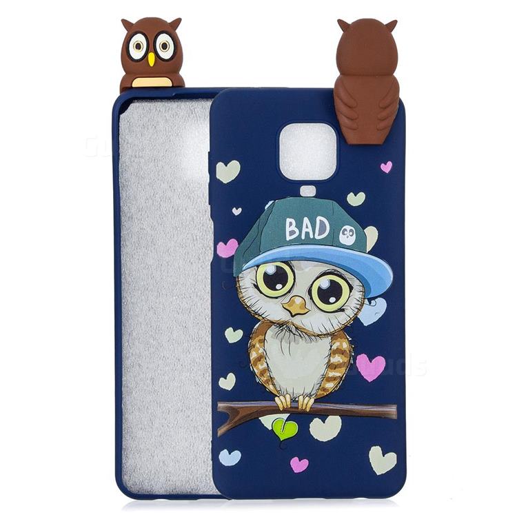 Bad Owl Soft 3D Climbing Doll Soft Case for Xiaomi Redmi Note 9s / Note9 Pro / Note 9 Pro Max