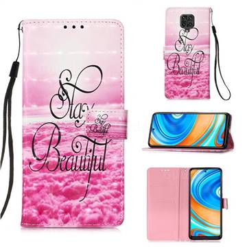 Beautiful 3D Painted Leather Wallet Case for Xiaomi Redmi Note 9s / Note9 Pro / Note 9 Pro Max