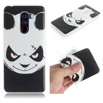 Angry Bear IMD Soft TPU Cell Phone Back Cover for Mi Xiaomi Pocophone F1