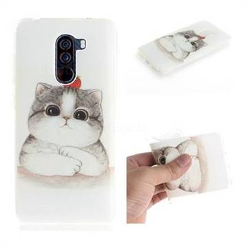 Cute Tomato Cat IMD Soft TPU Cell Phone Back Cover for Mi Xiaomi Pocophone F1