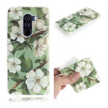 Watercolor Flower IMD Soft TPU Cell Phone Back Cover for Mi Xiaomi Pocophone F1