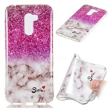 Love Smoke Purple Soft TPU Marble Pattern Phone Case for Mi Xiaomi Pocophone F1