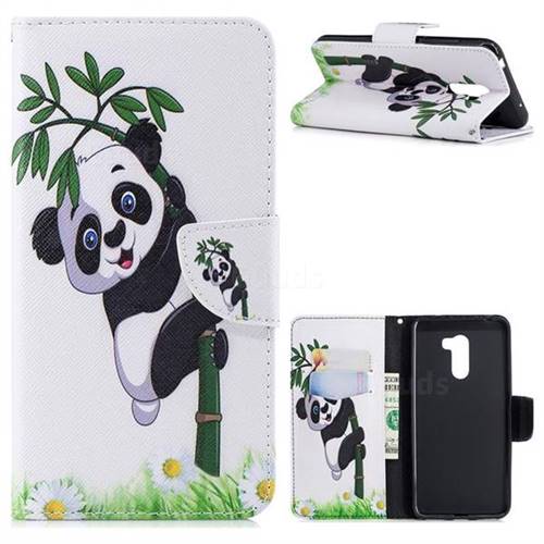 Bamboo Panda Leather Wallet Case for Mi Xiaomi Pocophone F1