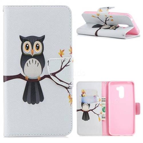 Owl on Tree Leather Wallet Case for Mi Xiaomi Pocophone F1