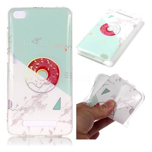 Donuts Marble Pattern Bright Color Laser Soft TPU Case for Xiaomi Redmi 4A