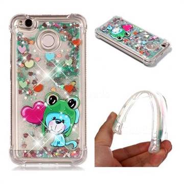 Heart Frog Lion Dynamic Liquid Glitter Sand Quicksand Star TPU Case for Xiaomi Redmi 4 (4X)