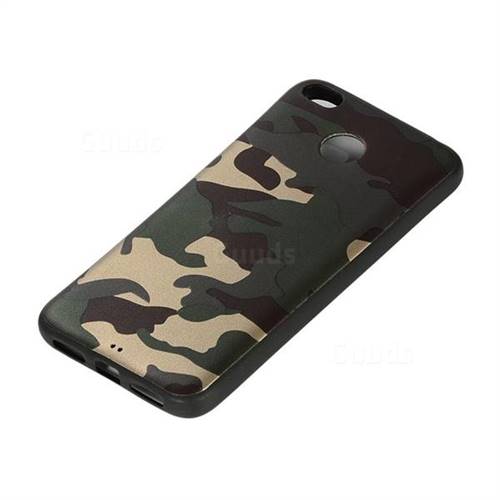 Camouflage Soft TPU Back Cover for Xiaomi Redmi (4X) Gold