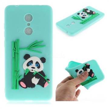 Panda Eating Bamboo Soft 3D Silicone Case for Mi Xiaomi Redmi 5 - Green