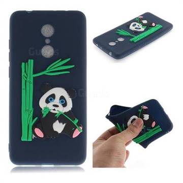 Panda Eating Bamboo Soft 3D Silicone Case for Mi Xiaomi Redmi 5 - Dark Blue
