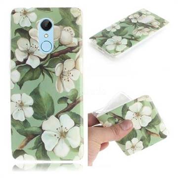 Watercolor Flower IMD Soft TPU Cell Phone Back Cover for Mi Xiaomi Redmi 5