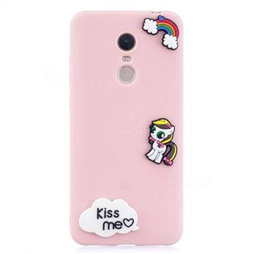 Kiss me Pony Soft 3D Silicone Case for Mi Xiaomi Redmi 5