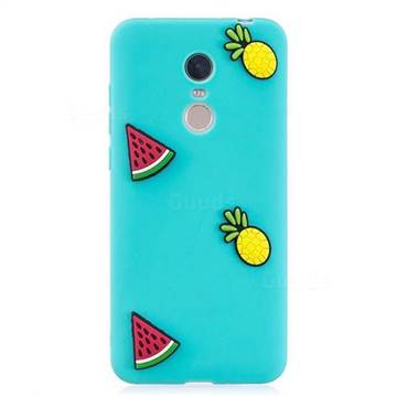 Watermelon Pineapple Soft 3D Silicone Case for Mi Xiaomi Redmi 5