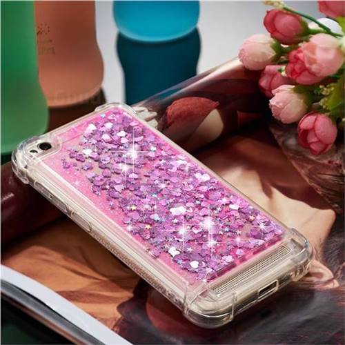 Dynamic Liquid Glitter Sand Quicksand Tpu Case For Xiaomi Redmi 5a