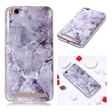 Light Gray Soft TPU Marble Pattern Phone Case for Xiaomi Redmi 5A