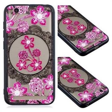 Daffodil Lace Diamond Flower Soft TPU Back Cover for Xiaomi Redmi 5A