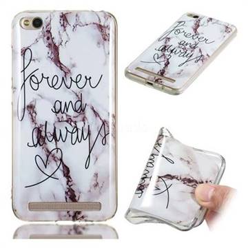 Forever Soft TPU Marble Pattern Phone Case for Xiaomi Redmi 5A