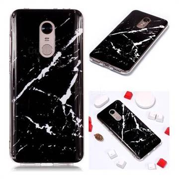 Black Rough white Soft TPU Marble Pattern Phone Case for Mi Xiaomi Redmi 5 Plus