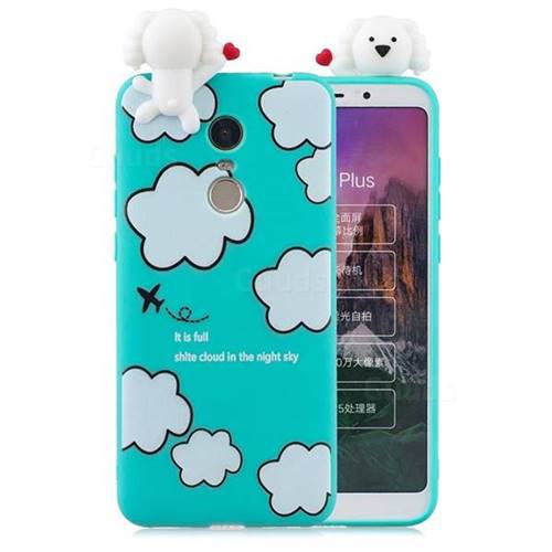 Cute Cloud Girl Soft 3D Climbing Doll Soft Case for Mi Xiaomi Redmi 5 Plus