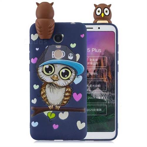 Bad Owl Soft 3D Climbing Doll Soft Case for Mi Xiaomi Redmi 5 Plus