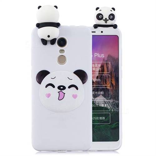 Smiley Panda Soft 3D Climbing Doll Soft Case for Mi Xiaomi Redmi 5 Plus
