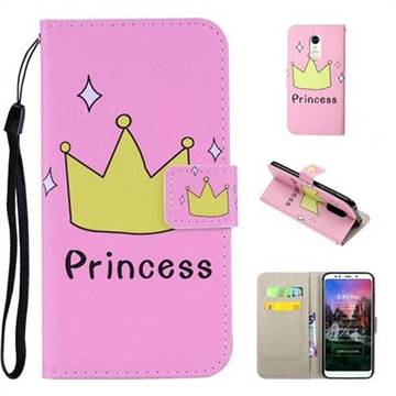 Princess PU Leather Wallet Phone Case Cover for Mi Xiaomi Redmi 5 Plus