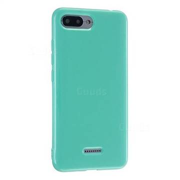 2mm Candy Soft Silicone Phone Case Cover for Mi Xiaomi Redmi 6 - Light Blue