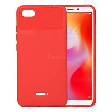 Carapace Soft Back Phone Cover for Mi Xiaomi Redmi 6A - Red