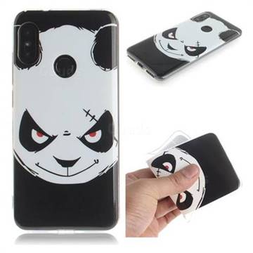 Angry Bear IMD Soft TPU Cell Phone Back Cover for Xiaomi Mi A2 Lite (Redmi 6 Pro)