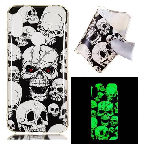Red-eye Ghost Skull Noctilucent Soft TPU Back Cover for Xiaomi Mi A2 Lite (Redmi 6 Pro)