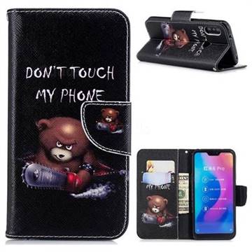 Chainsaw Bear Leather Wallet Case for Xiaomi Mi A2 Lite (Redmi 6 Pro)