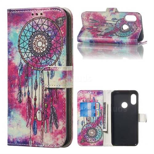 Butterfly Chimes PU Leather Wallet Case for Xiaomi Mi A2 Lite (Redmi 6 Pro)