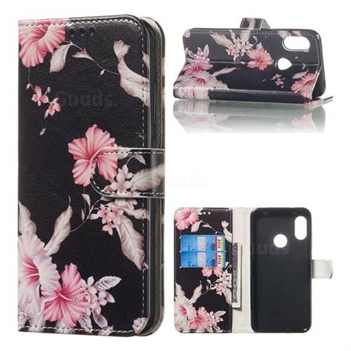 Azalea Flower PU Leather Wallet Case for Xiaomi Mi A2 Lite (Redmi 6 Pro)